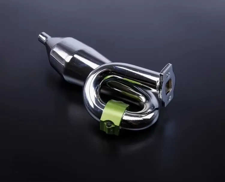 CNC precisiebewerking alle metalen uitlaatpijpklem voor SS resonantiebuis past ROVAN ROFUN KM HPI BAJA 5B 5T 5SC