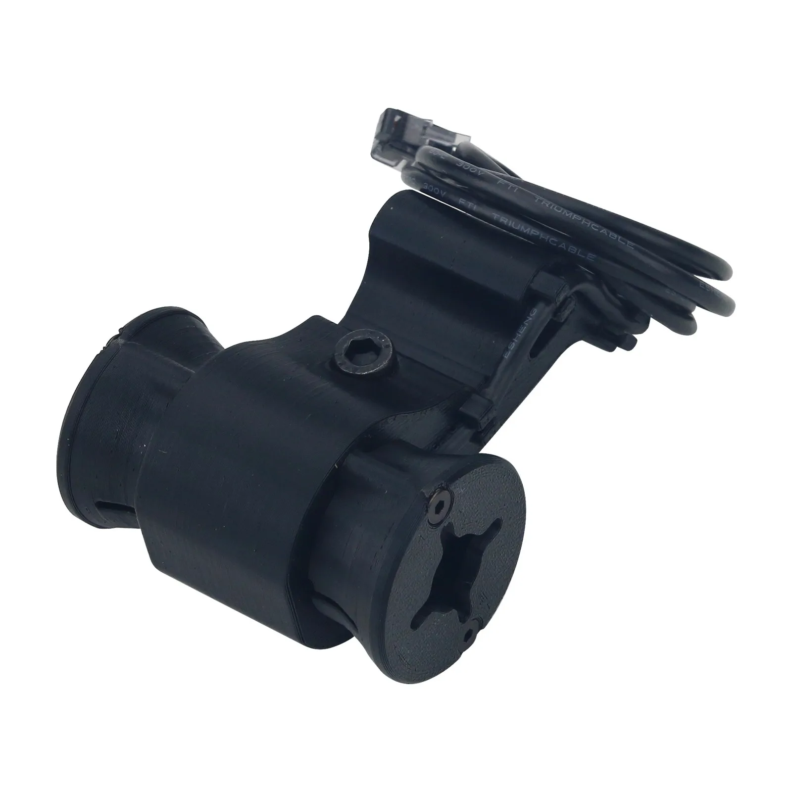 Simplayer Kit de vibrations noires de haute qualité pour pédale de simulateur RC pour accessoire de jeux de course FANATEC MOZA