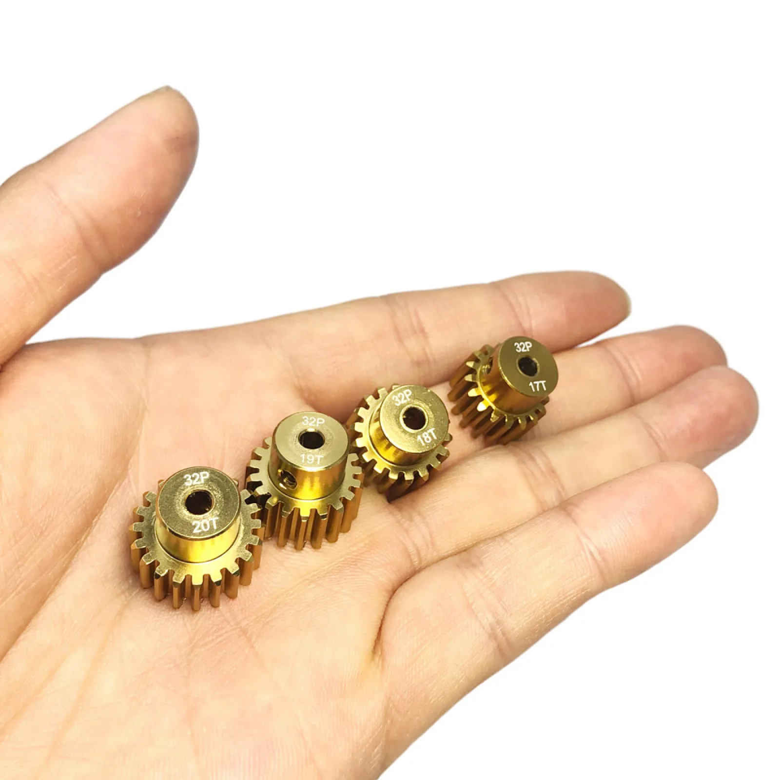 

Алюминиевый металлический 12T-16T/16T-20T дополнительный металлический винт-редуктор с гаечным ключом для 1/10 RC автомобиля грузовика матовый бесщеточный двигатель