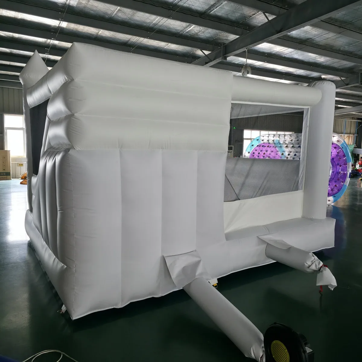 Commercial PVC Inflatable Bouncy Castle Trampoline Slide for Party Rental Outdoor Equipment - view 3