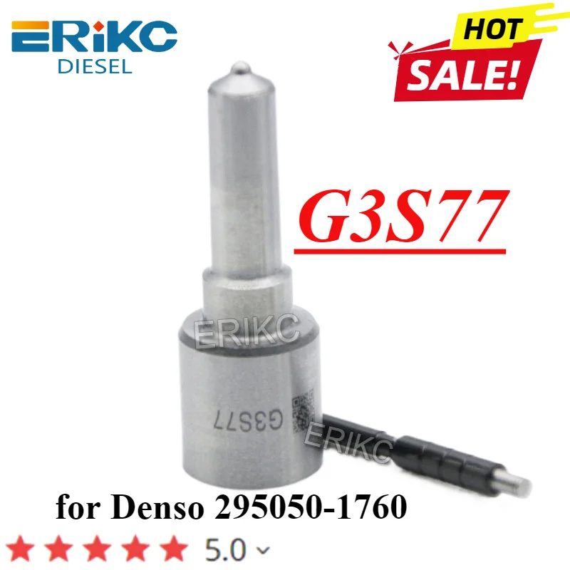 ERIKC G3S77  Common Rail Nozzle 2950501760 1465A439 Fuel System Injection Nozzle G3S77 for for Denso 295050-1760