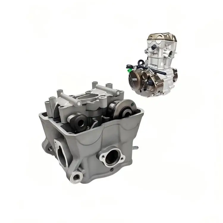 New Longxin YBS300 Four-Valve Steel Engine Cylinder Head Assembly A-CLASS Quality for KYMCO Off-road  Upgrade Parts