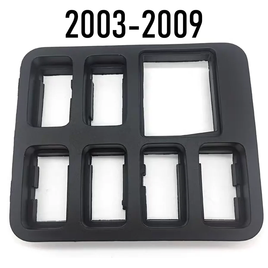 Wooeight Dashboard Switch Hole Trim Cover Panel Instrument Rearview Mirror Control Bezel For Toyota Land Cruiser LC120 LC150