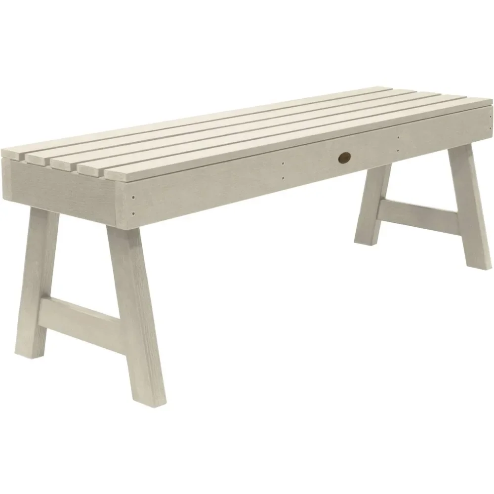 

Backless Bench, 4-Feet, Whitewash