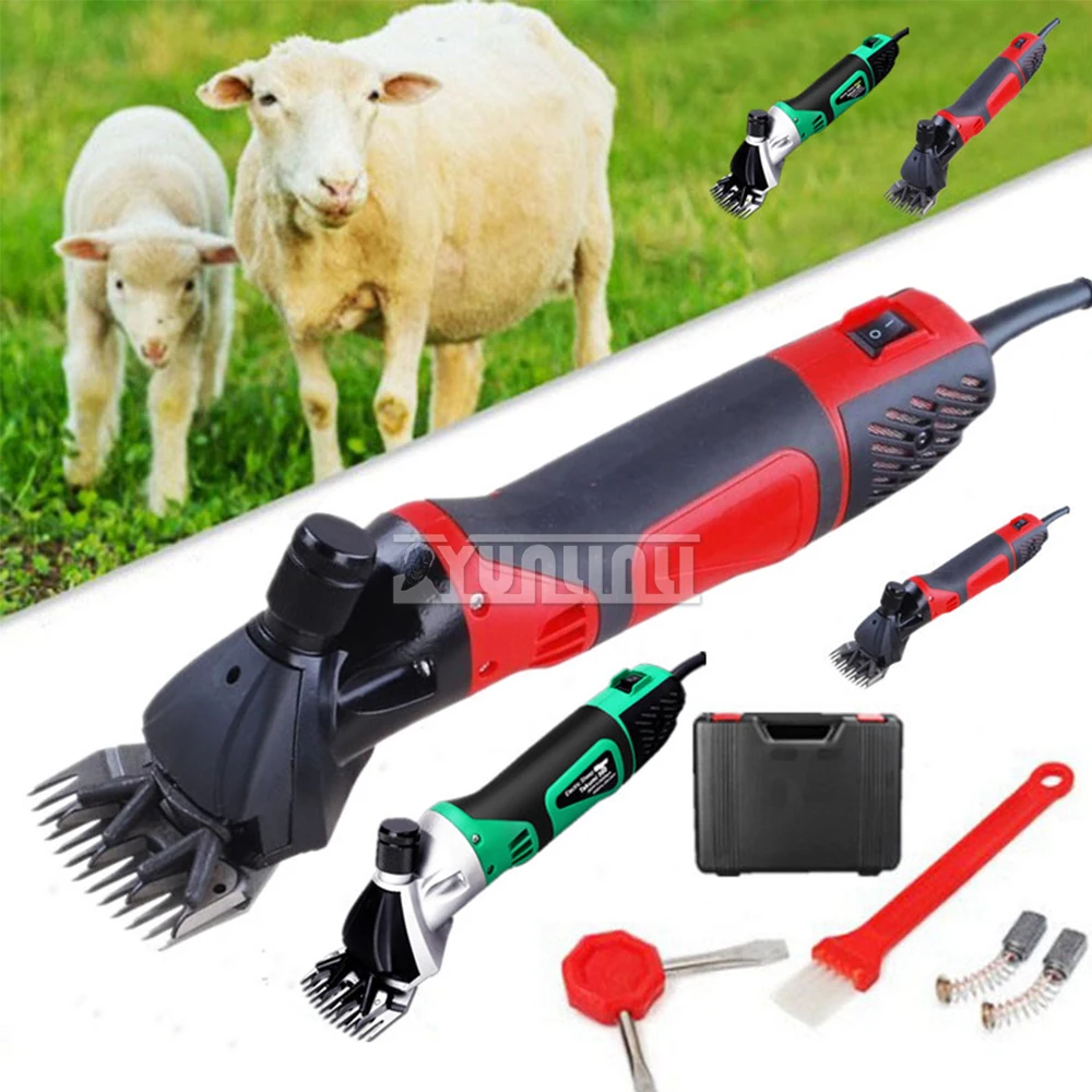 

13 Teeth Electric Wool Shears Sheep Pet Hair Clipper Shearing Kit Goat Horse Hair Scissor Sheep Pet Animal Shearing 110v-240v