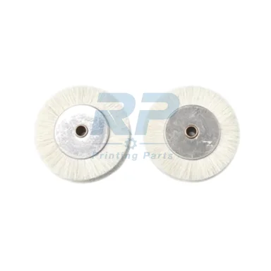 Komori Roland Ryobi Brush Wheel Wool Roller for Offset Printing Machine Dampening System Compatible Replacement Parts