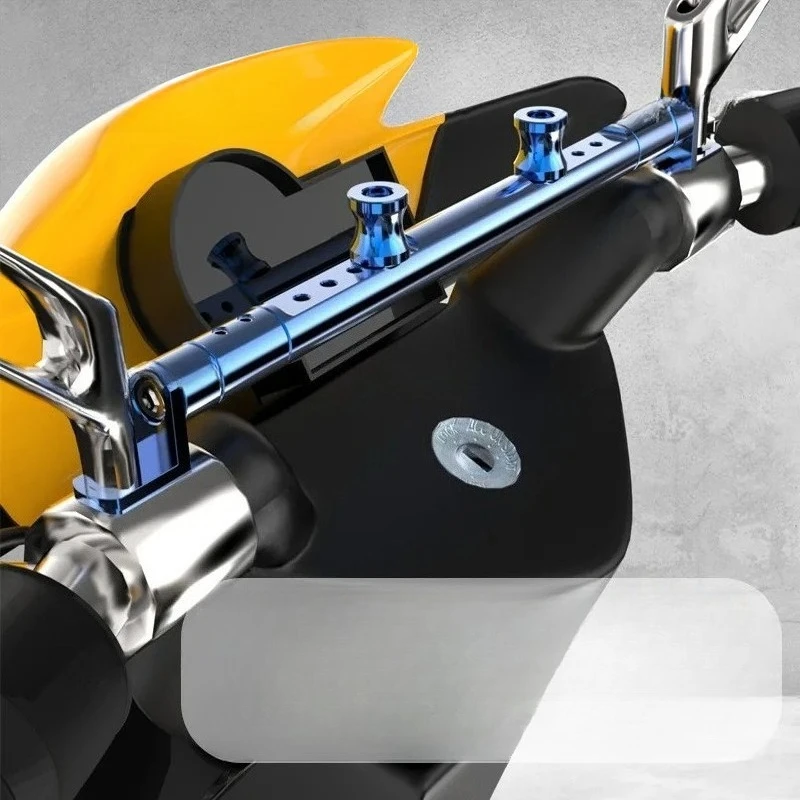 Motorcycle Horizontal Bar Electric Scooter Horizontal Rod Multi-Functional Expansion Rearview Mirror Reinforcement