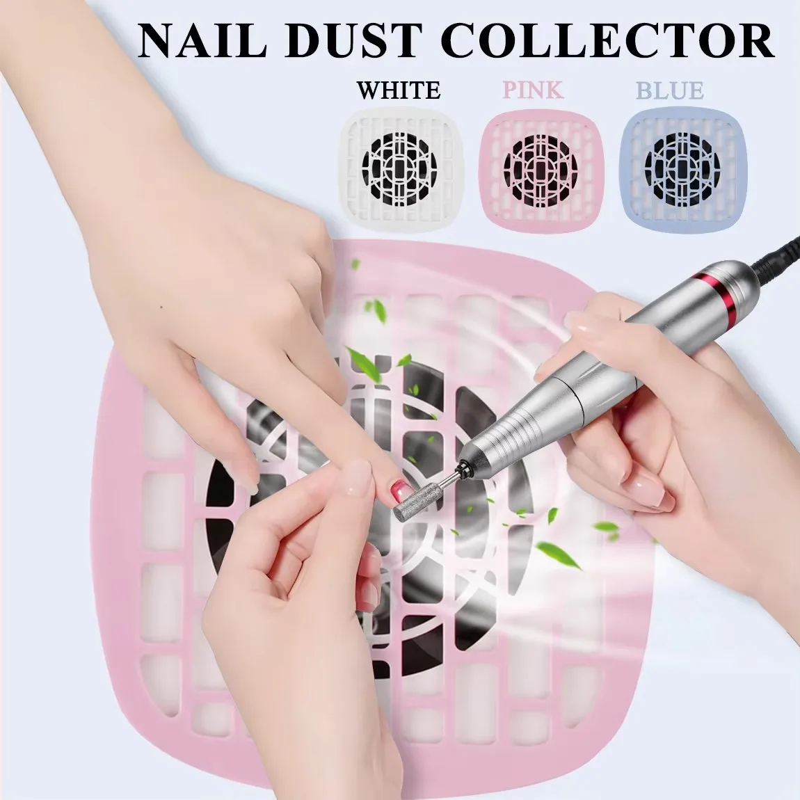 

Mini Nail Dust Collector Extractor Fan For Manicure Machine Powerful Nail Vacuum Cleaner With Remove Paper Filter Nail Equipment