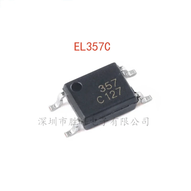 (10PCS)  NEW   EL357C  EL357    Direct Current Input Optical Transistor Coupler  SOP-4  EL357C   Integrated Circuit