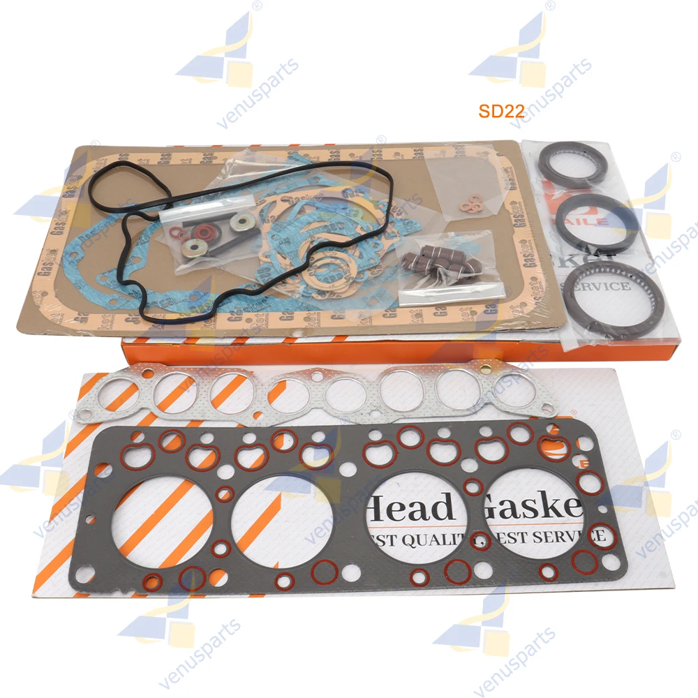 

For Nissan SD22 Full Gasket Set Kit Engine Overhaul Rebuild Kit Piston Rings