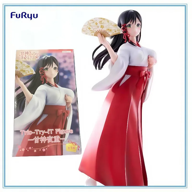 

FURYU в наличии, оригинальная фигурка Amagami-san Chi No Enmusubi - Amagami Yae - Trio-Try-iT, коллекция фигурок, серия моделей, персонаж мультфильма