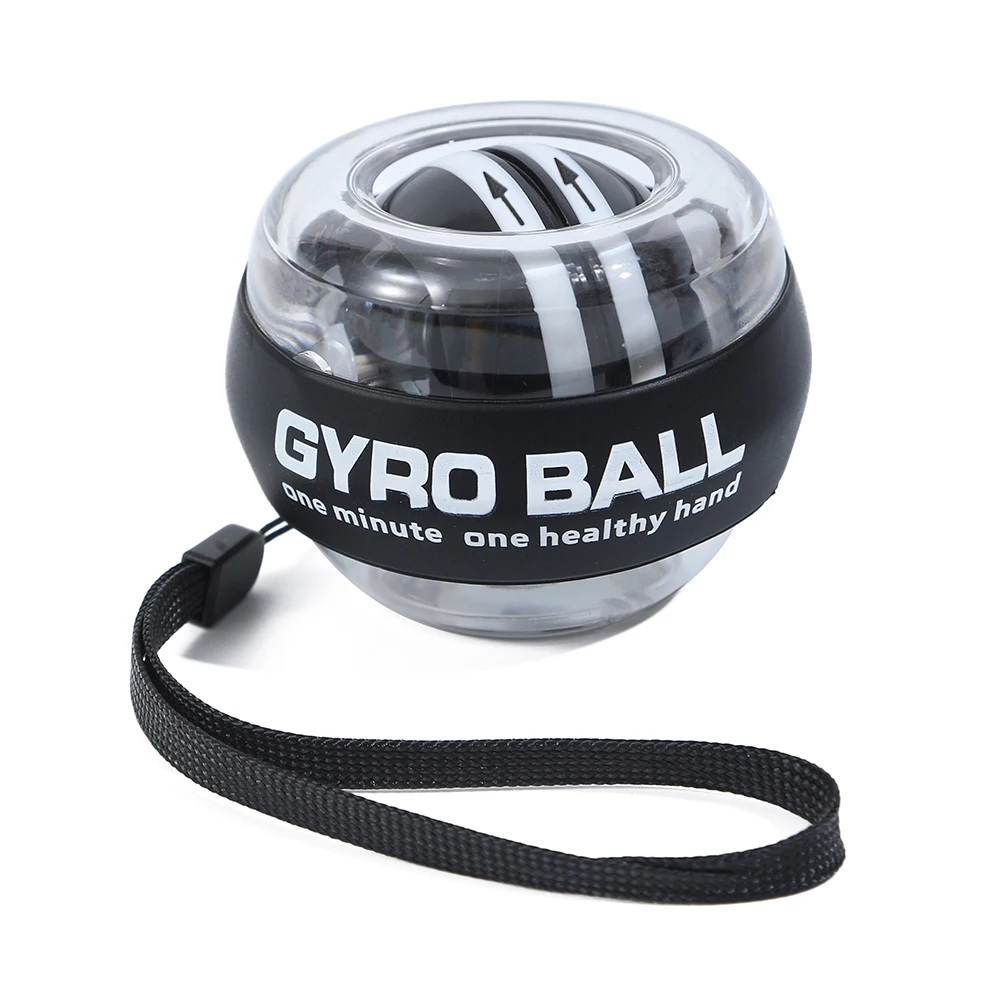 Self starting wrist gyro ball power trainer wrist strengthening device forearm exercise device strengthens arm finger muscles