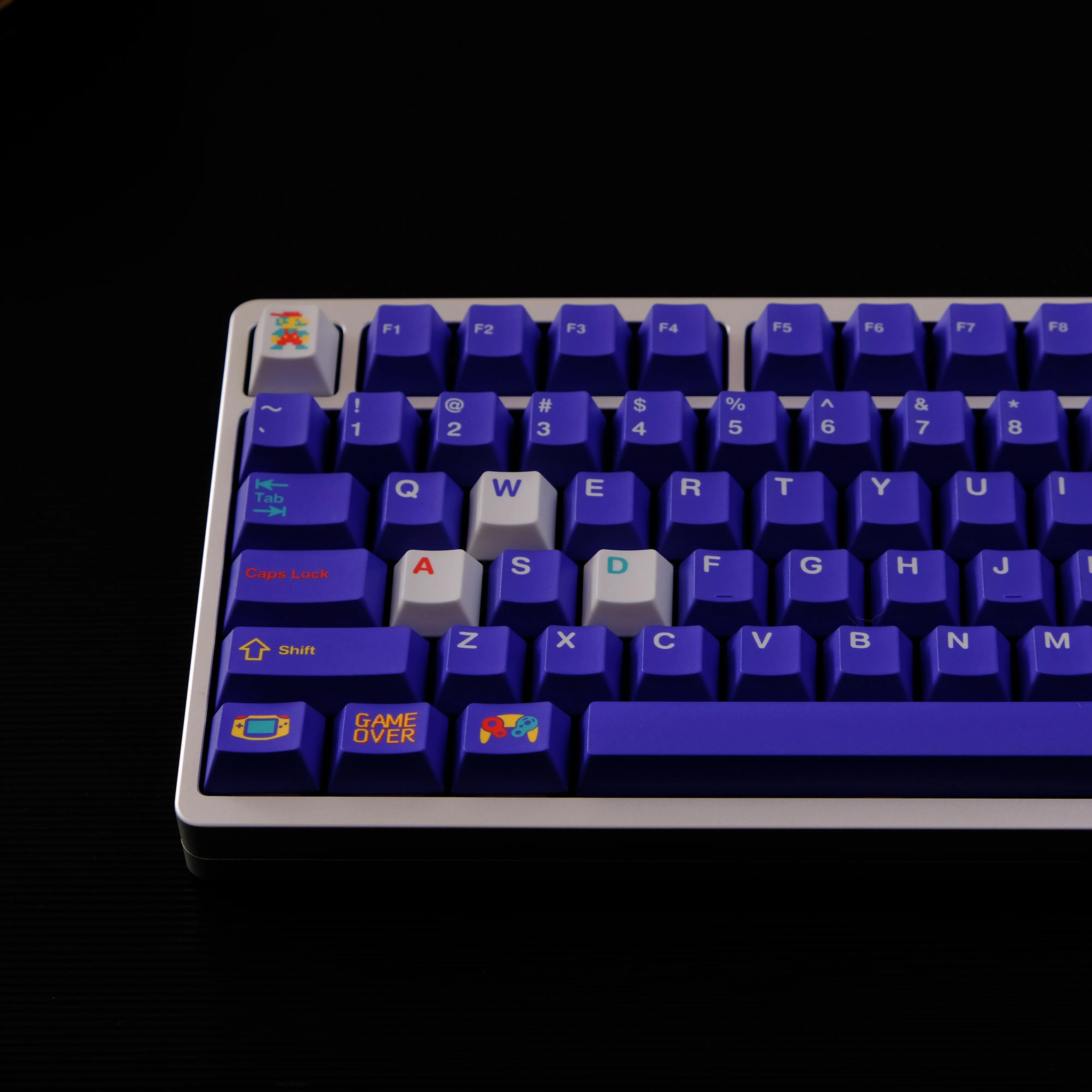 Aifei Keycaps NGC Purple Game PBT Dye Sublimation Cherry Height for Mechanical Keyboard AULA F75 Mad 60 Ajazz Anne Pro 2 GK61