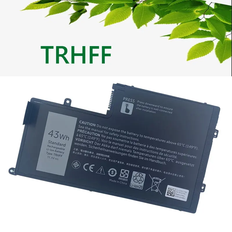 TRHFF bateria laptopa DELL Inspiron 14 5445 5447 5448 5457 15 5545 5547 5548 5557 szerokości geograficznej 14-3450 15-3550