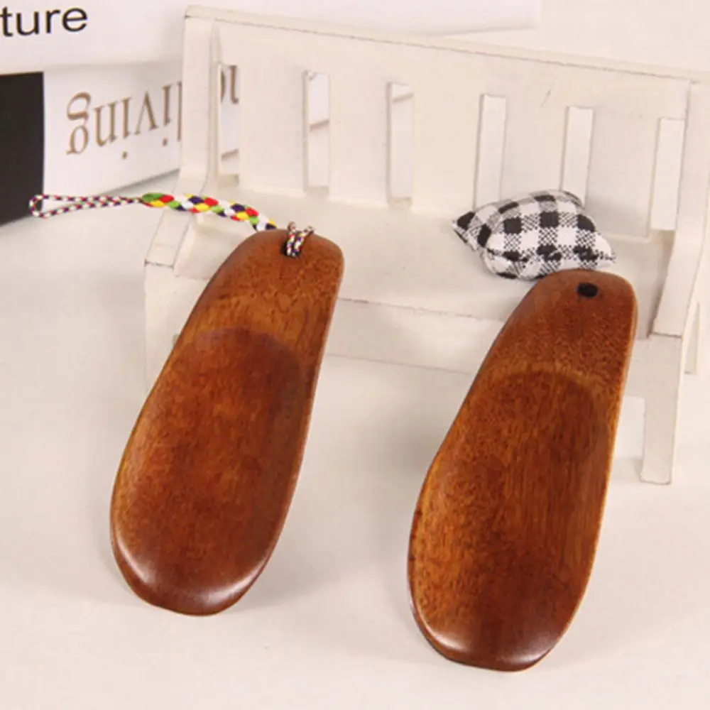 Professional Home Tools Useful Shoe Lifter Male Wood Shoe Horns Shoe Spoon Shoes Accessories