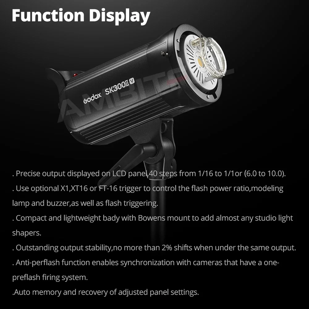 Originale SK400IIV Studio Flash Strobe Light Photography 400W flash light flash