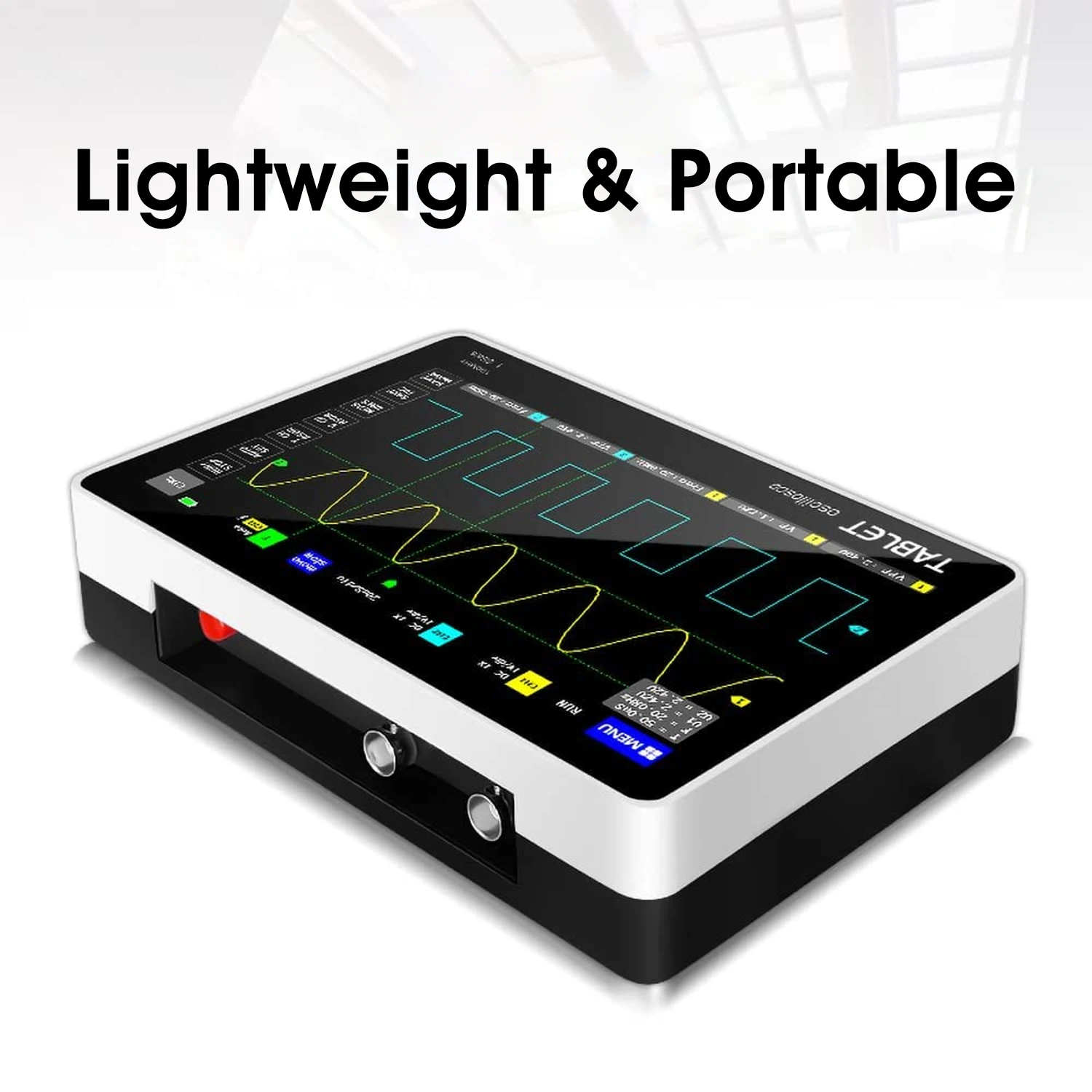 FNIRSI 1013D Digital Tablet Oscilloscope 2 Channels 100MHz 1GS/s 7 Inch Touch Screen for Automotive Electronic Repair DIY Tool