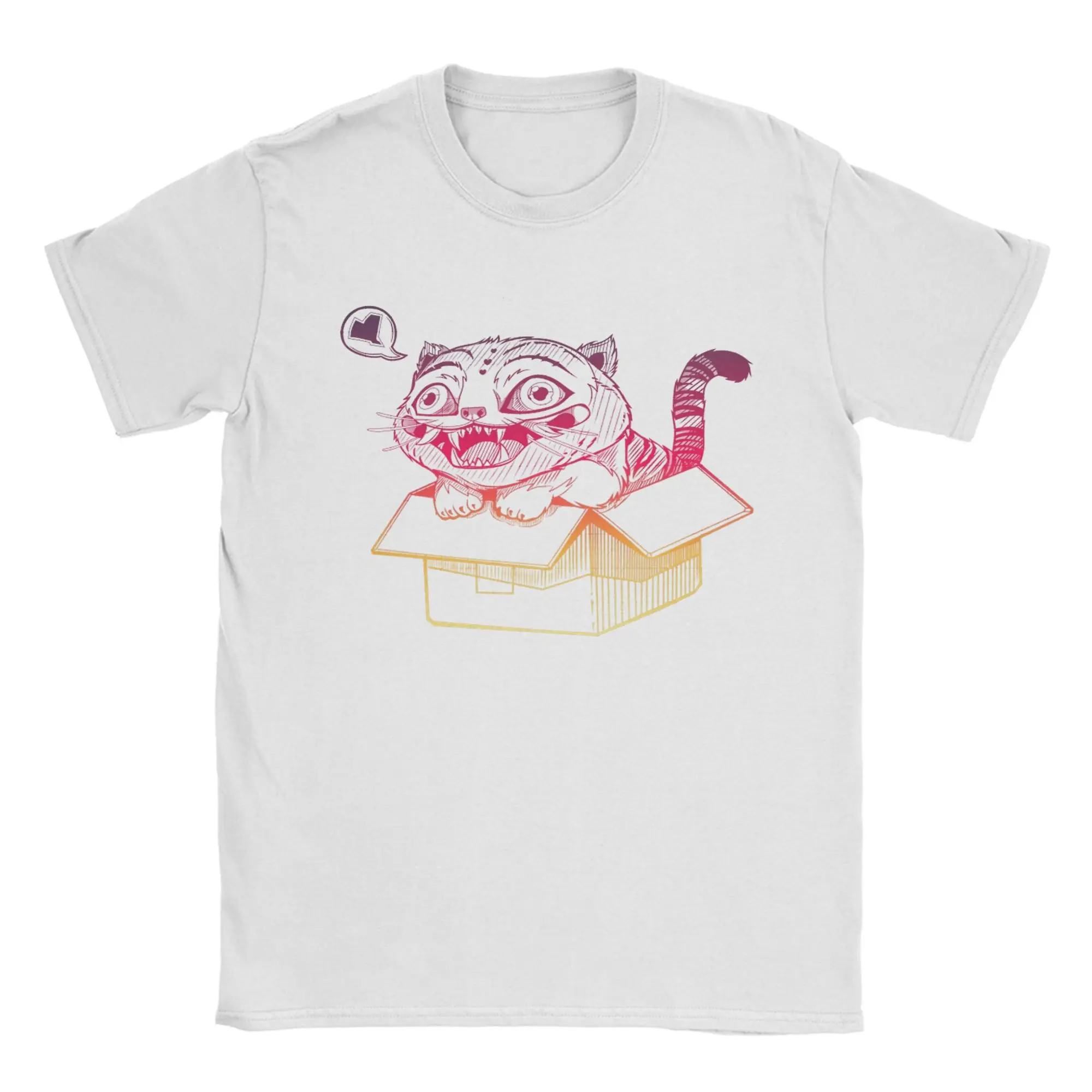 

Derpy Tiger Kpop Demon Hunters T Shirt for Men 100% Cotton Vintage T-Shirt O Neck Tees Short Sleeve Clothing 4XL 5XL