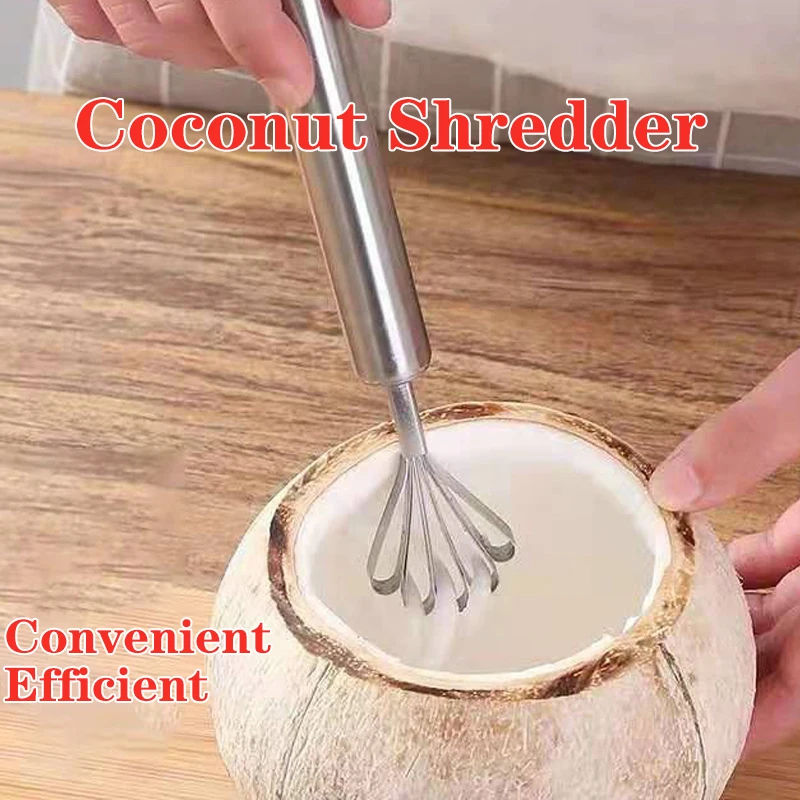 Shredded Coconut Knife Fish Scales Scraper Stainless Steel Kitchen Supplies Fruit Vegetable Tool Meat Removal Knives