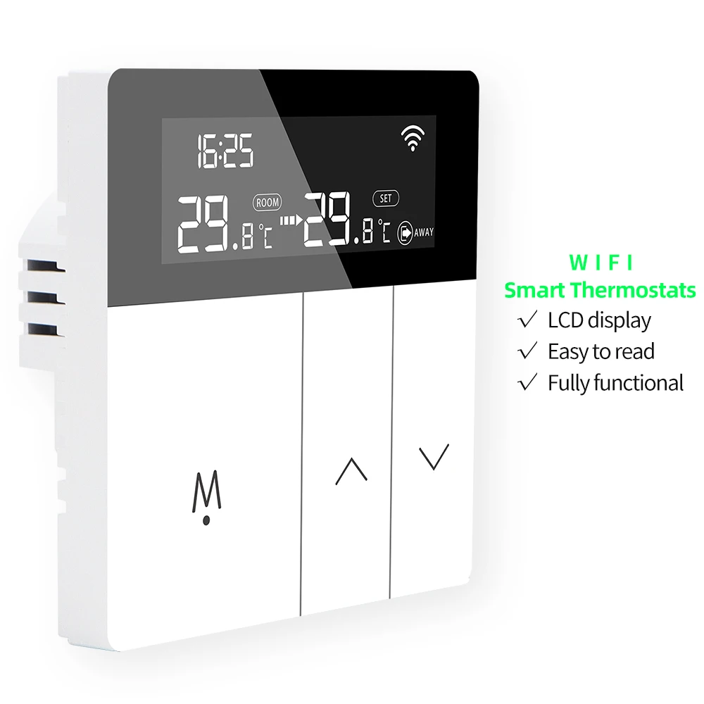 Smart Floor Heating Controller Wifi Thermoregulator for Warm Floor 16A Underfloor Heater Temperature Collector Low Consumption