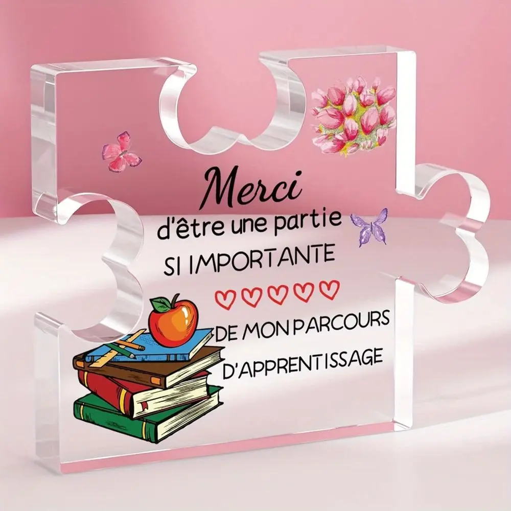Teacher Acrylic Plaque, Women Christmas Birthday Appreciation Gift, Seasonal Collectible Decor