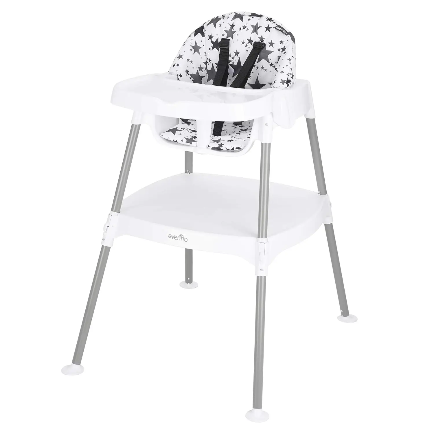 4-in-1 Eat & Grow Convertible High Chair,Polyester