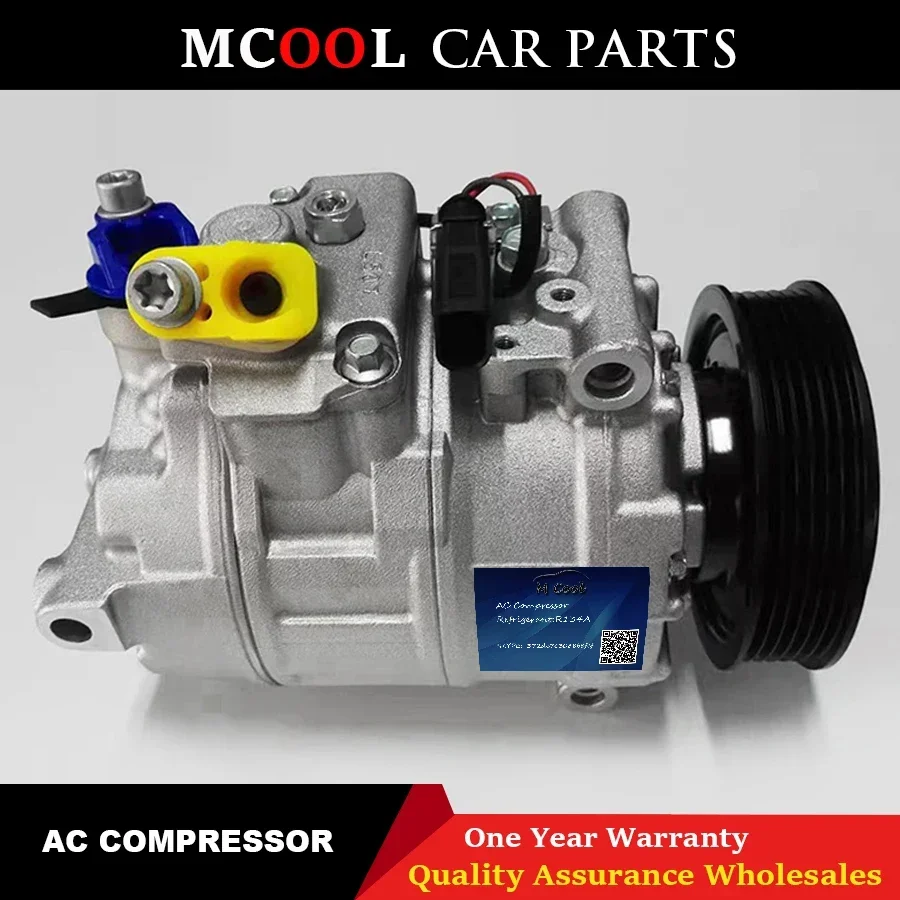 For 7SEU17C  AC Compressor 12V Volkswagen Transporter T5 Multivan Amarok 7E0820803 7E0820803F 7E0820803J 7E0820803A 7E0260803G