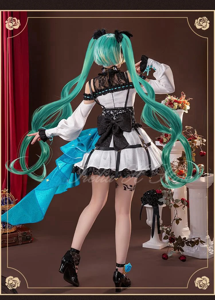 {in stock}Irelia H Store Cosplay Costume Rose fan art lovely Lolita evening party Dress female Halloween Costumes