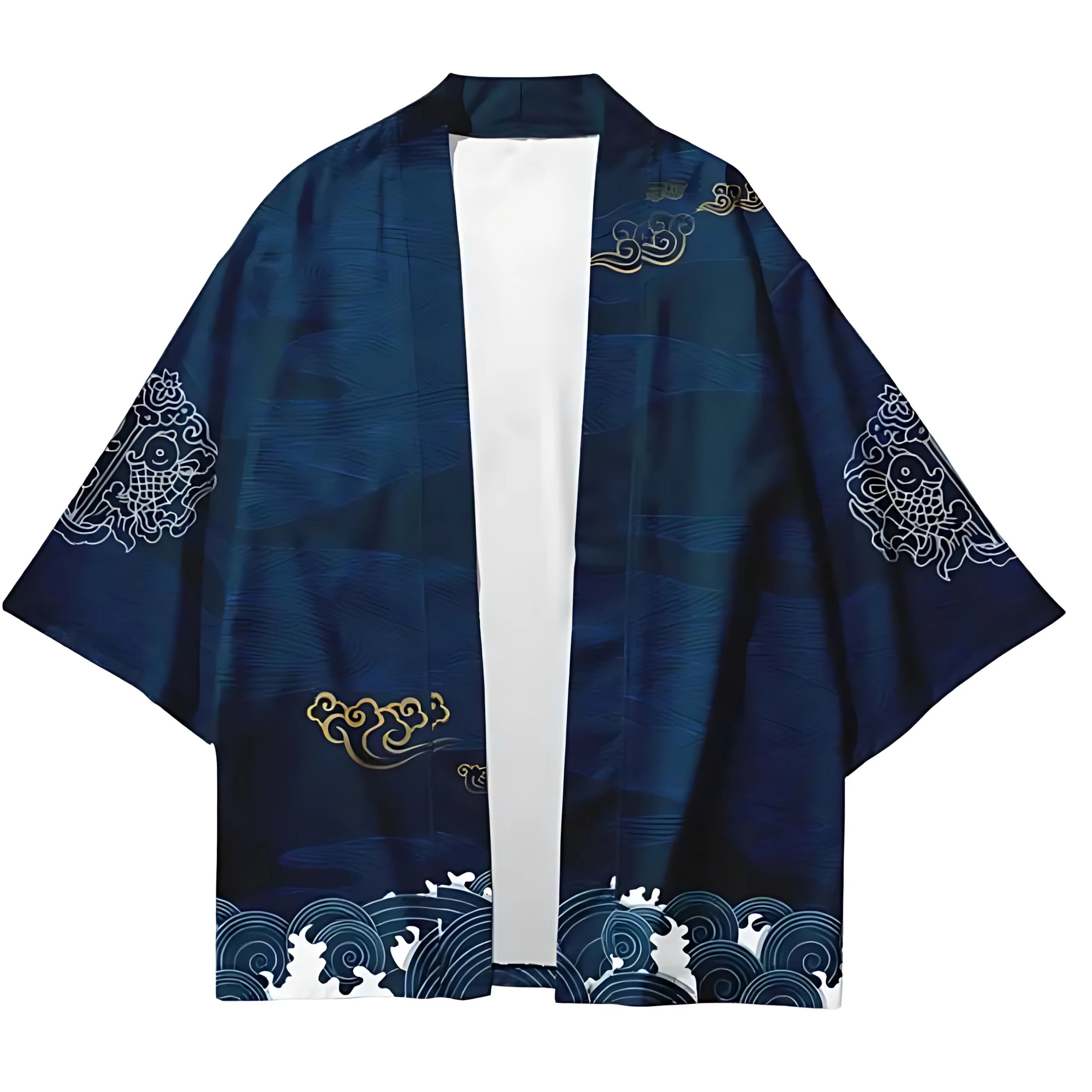 2026 Summer Men's Kimono 3D Printed Pattern Breathable Lightweight Casual Fashion Outdoor Men's Clothing