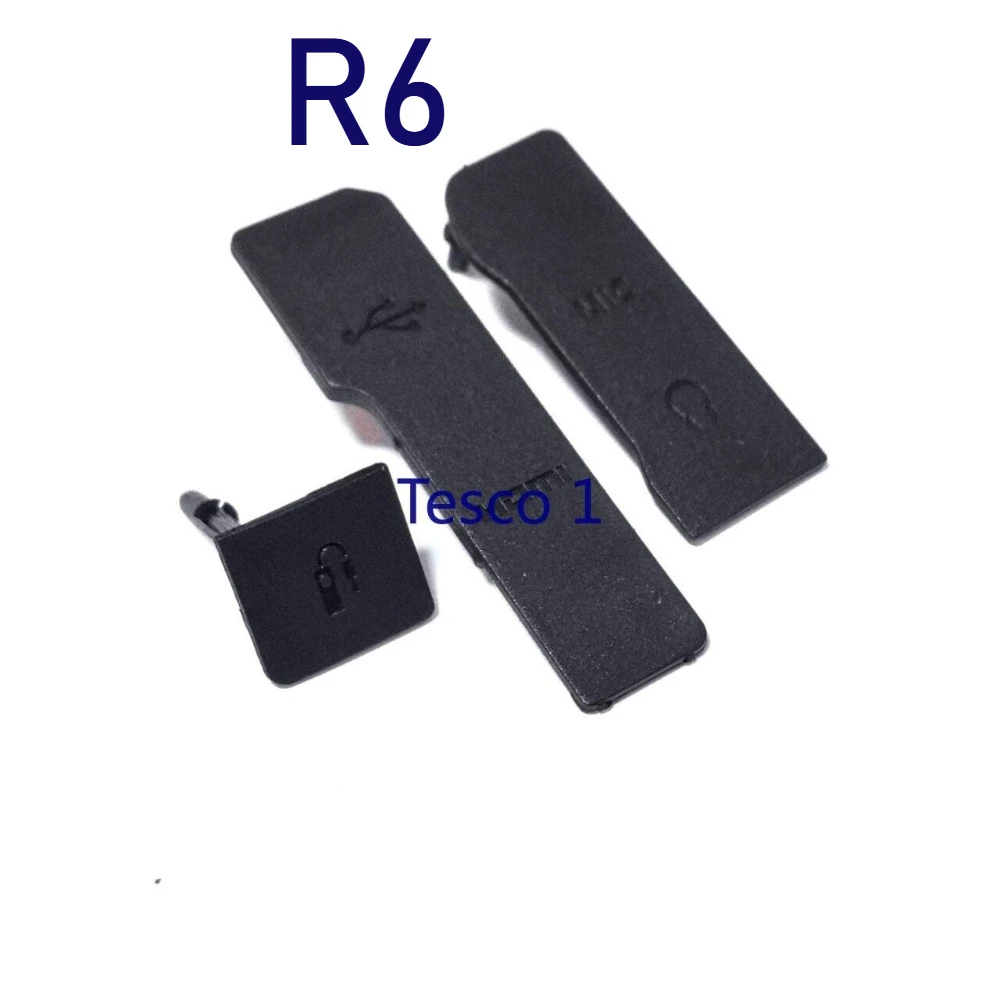 Brand New for CANON EOS R R5 R6 R6II EOSR RP USB HDMI-compatible / MIC Rubber Interface Terminal Rubber Door Cover Repair Part