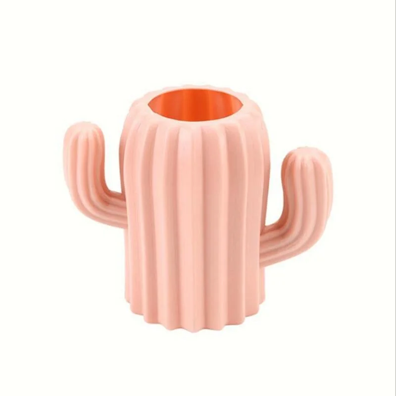 حامل قلم الصبار منظم مكتب تخزين القرطاسية مكتب المدرسة غرفة الاطفال ديكور قلم رصاص قلم تلوين