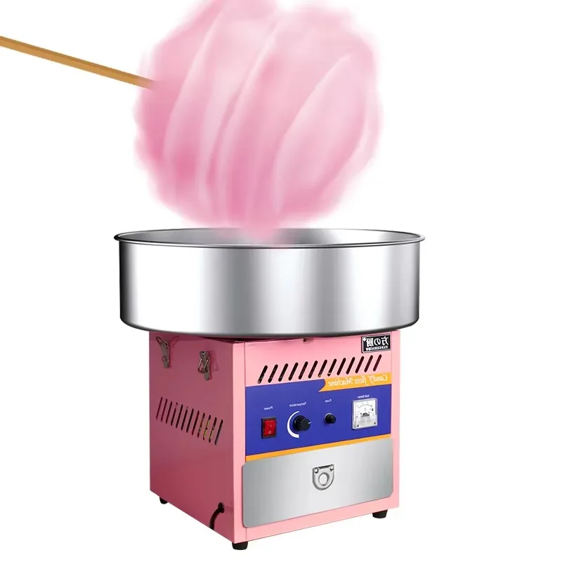 chinese guangdong new commercial portable mini cotton candy machine custom Electric gas full automatic maker for kids price