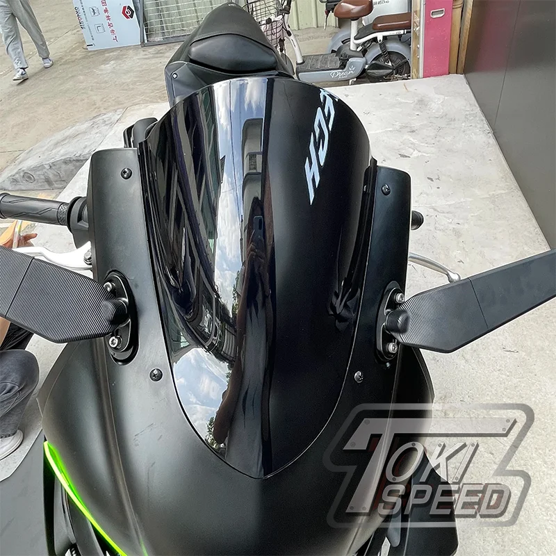 For YAMAHA YZF-R3 YZF-R25 2019-2024 Motorcycle Front Screen Windshield Fairing Windshield Visor Viser Deflector