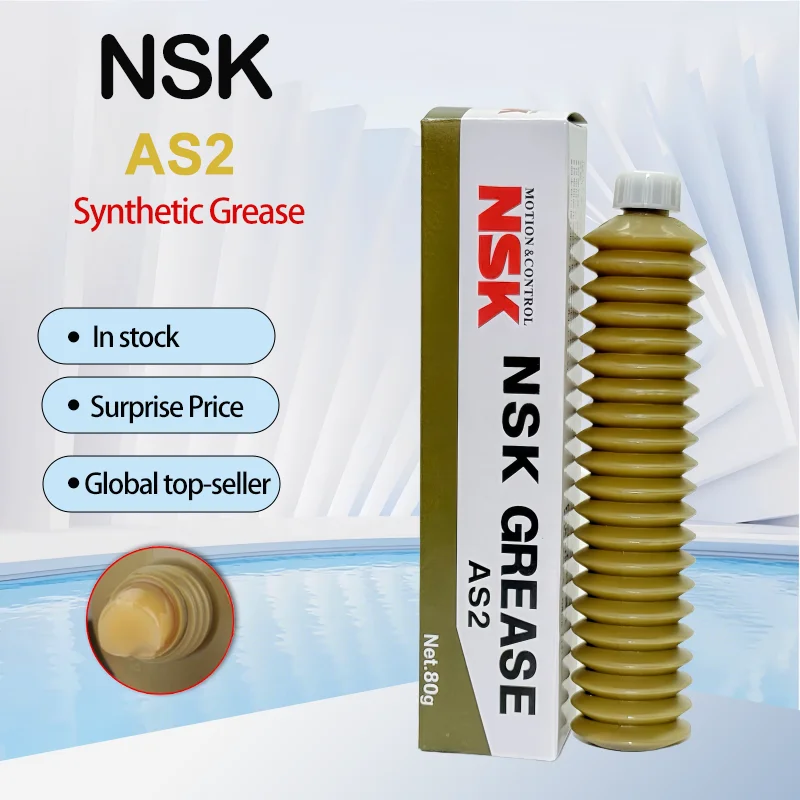 Japan NSK AS2 Grease 80g Synthetic Grease Lithium Grease for Precision Bearings and Machinery Original Product