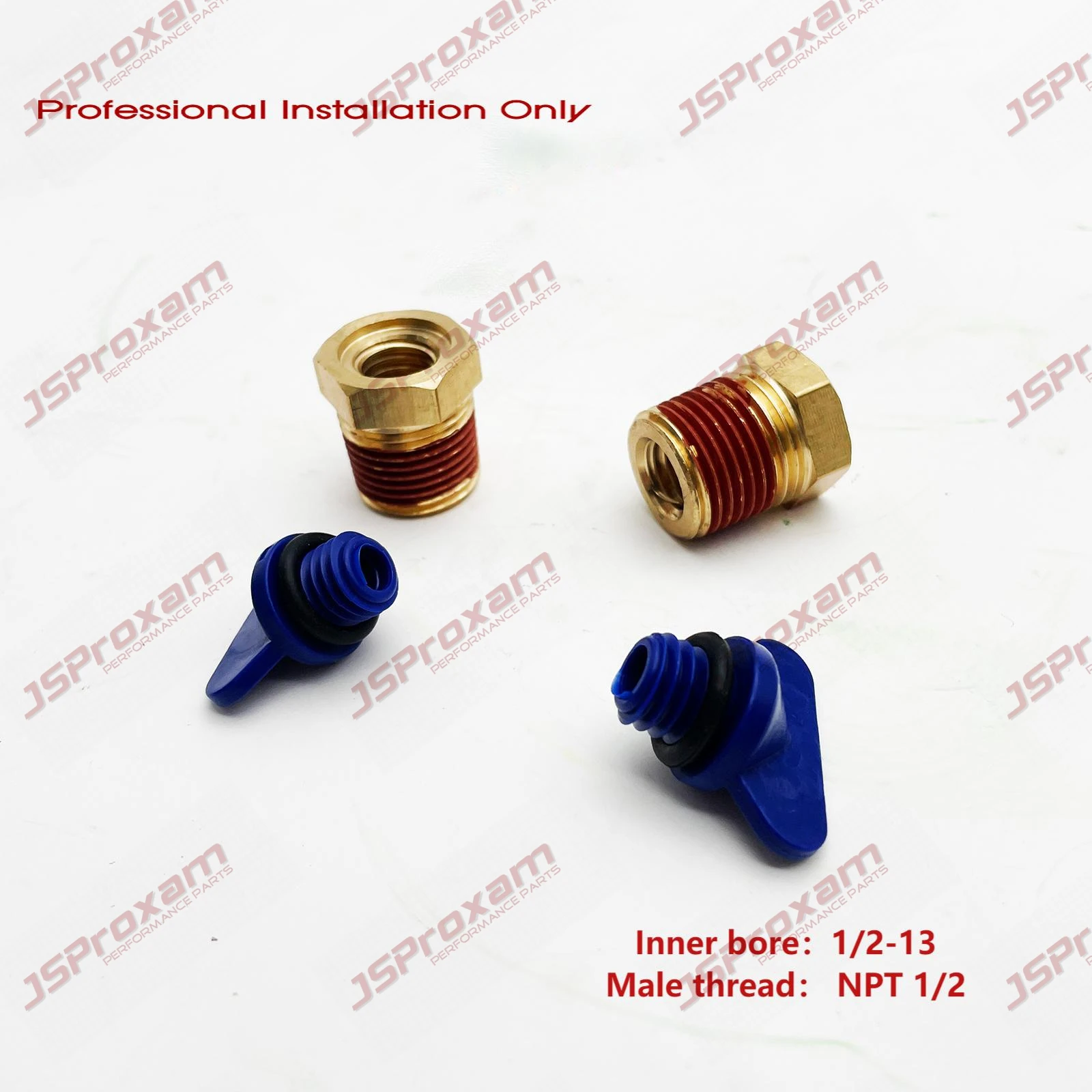 

2Pcs GLM13982 192154 479956 4.3-8.2L Replacement For Volvo Penta blue Exhaust Manifold Drain Plug kit