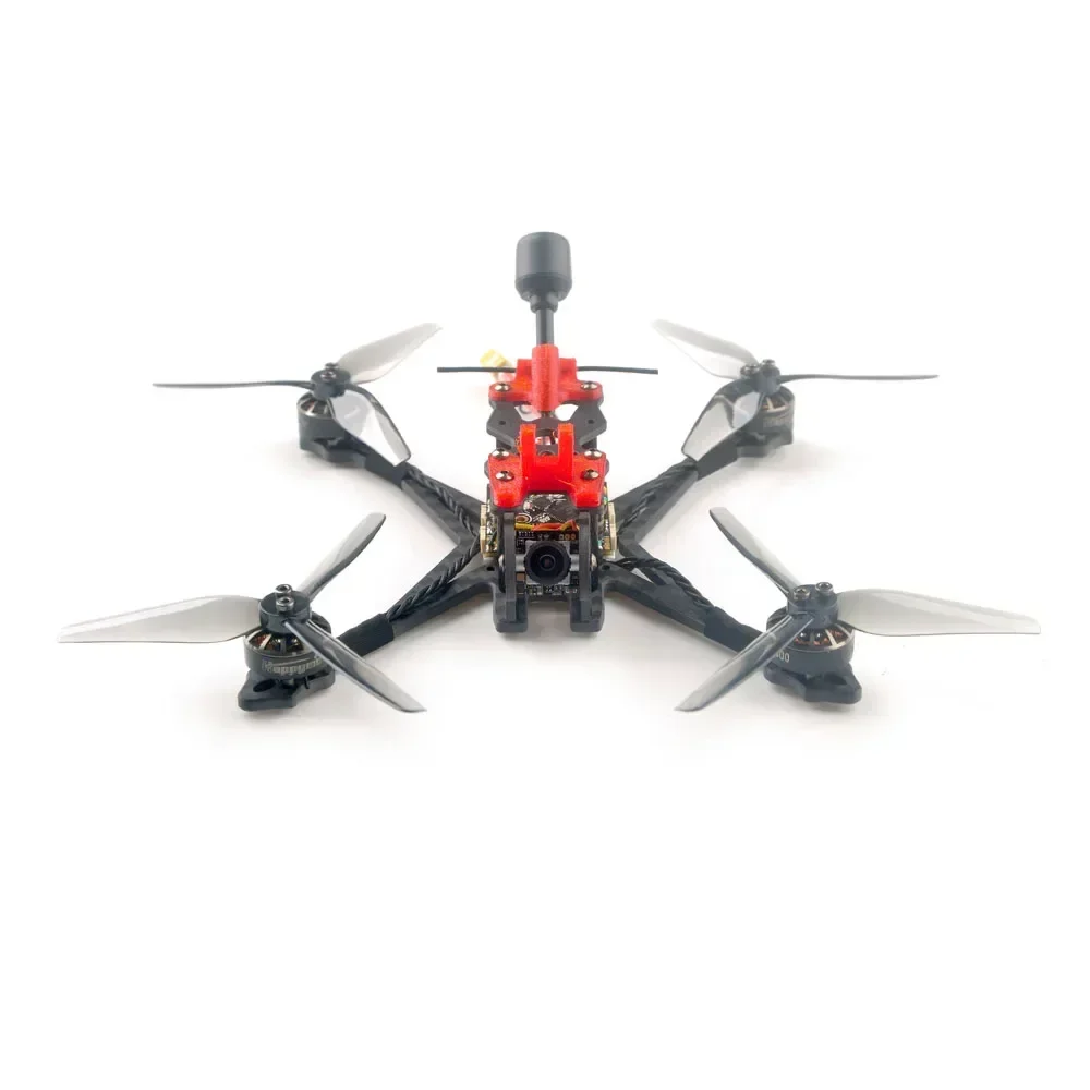 HappyModel Crux35 ELRS V2 CrazyF411 ELRS AIO URAT OVX303 300mW Caddx Ant 1200TVL EX1404 KV3500 4S 3.5inch FPV Freestyle Drone