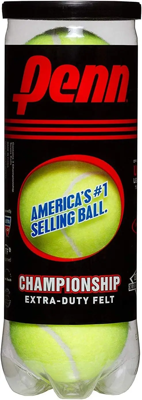 

Premium Extra Duty Tennis Balls - 6 Cans, 18 Balls for Consistent Play