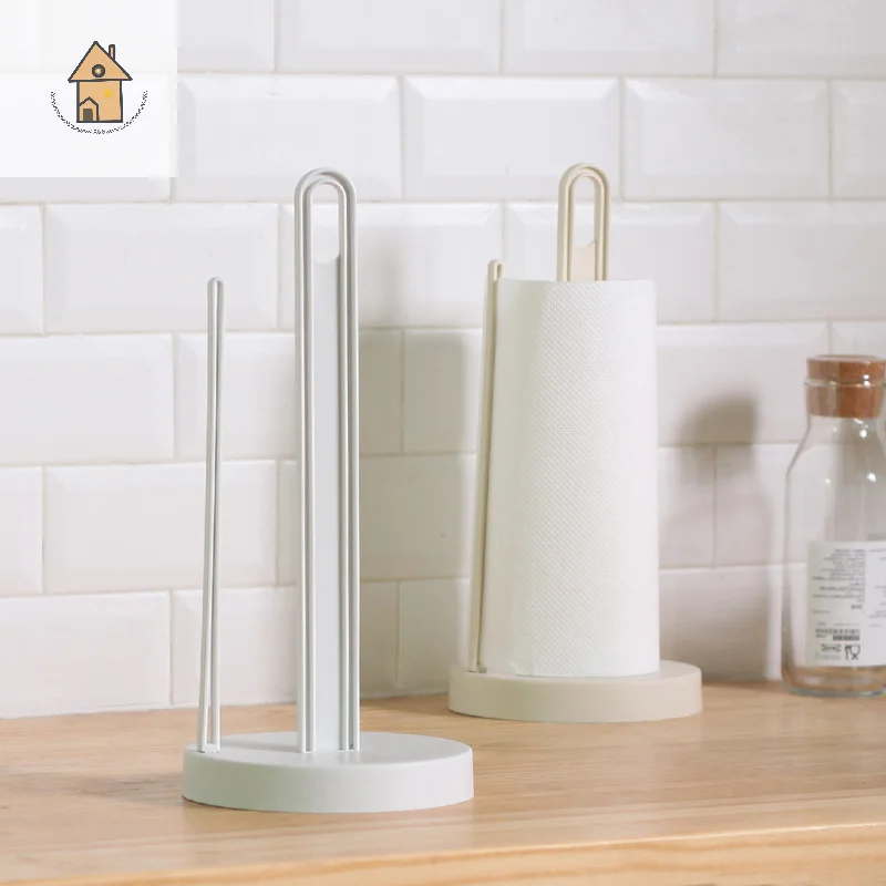

1PC Modern ABS Kitchen Tissue Roll Holder Bathroom Towel Rack Dining Table Napkin Stand Storage Shelf