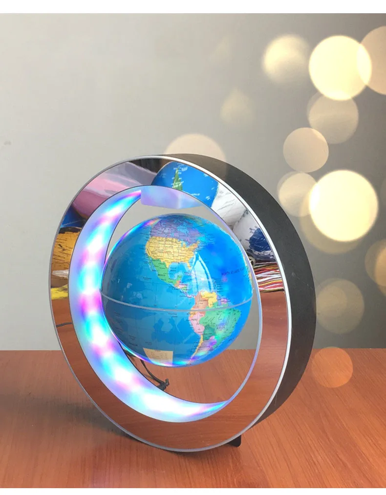 Magnetic Levitation Globe 4-Inch 6-Inch Office Desk Decoration, Living Room And Office Decorations, Birthday And New Year Gifts