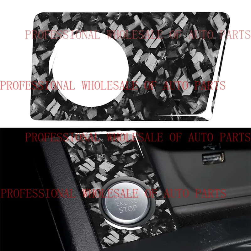 V+ Engine Start Stop Push Button Panel Cover Panel For Audi A4 B9 S4 A5