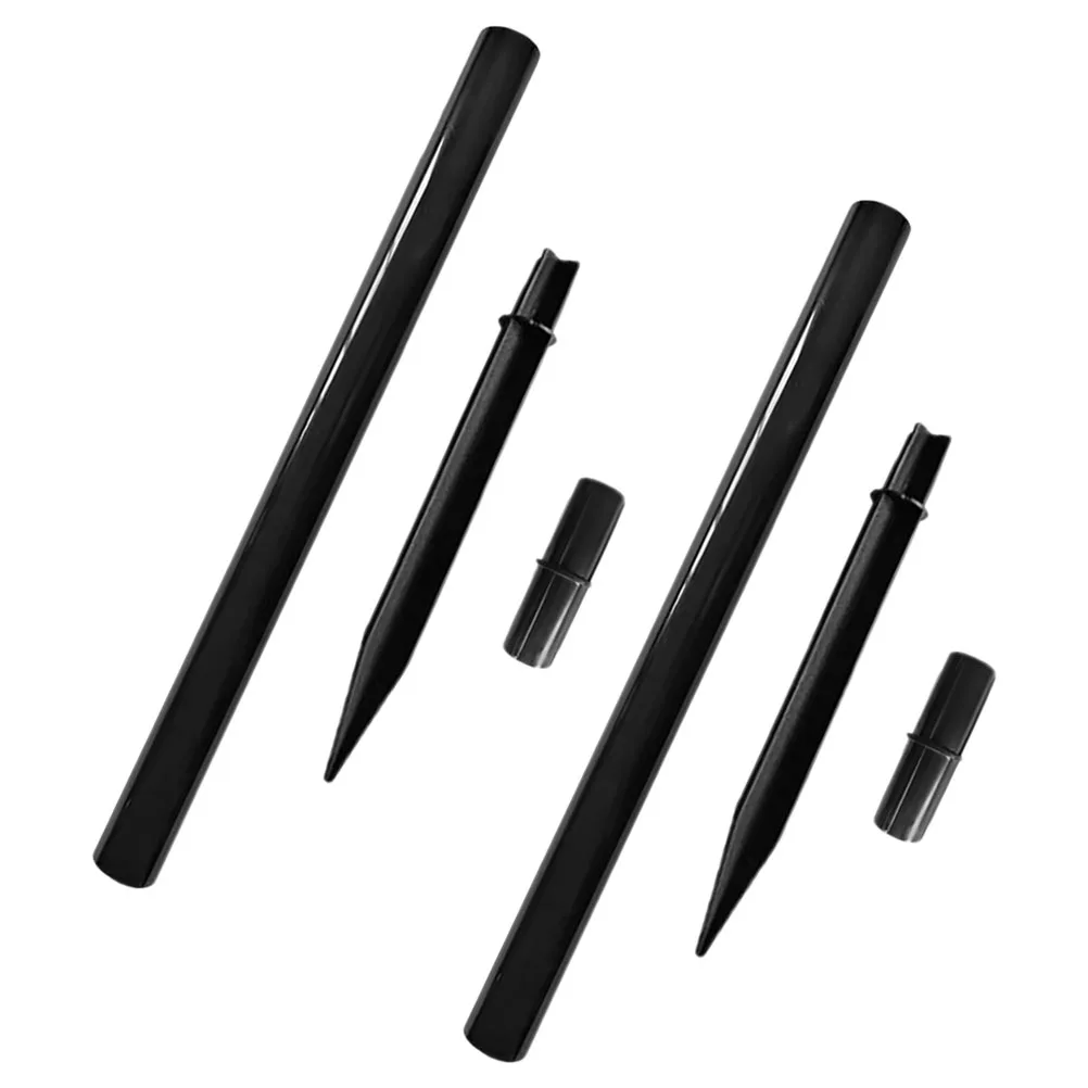 

2 Sets Lawn Lamp Accessories Plastic Stakes Solar Light Parts Ground Spike Easy Installation Outdoor Lighting Garden