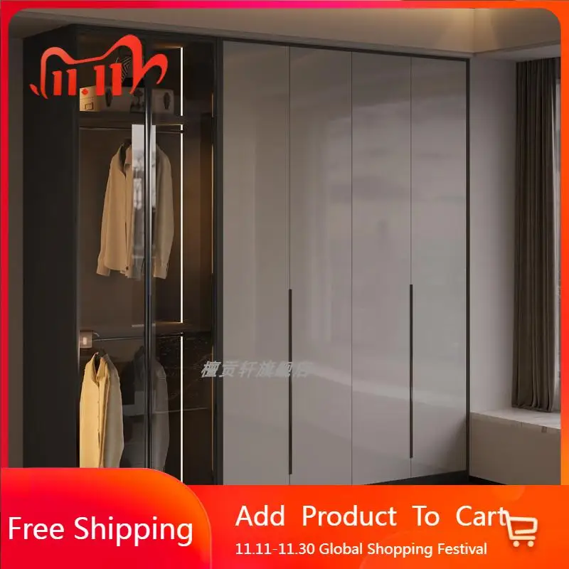 

Шкаф для спальни, шкаф для хранения, деревянный тканевый шкаф, органайзер для одежды, модульная мебель для комнаты, Vestidores