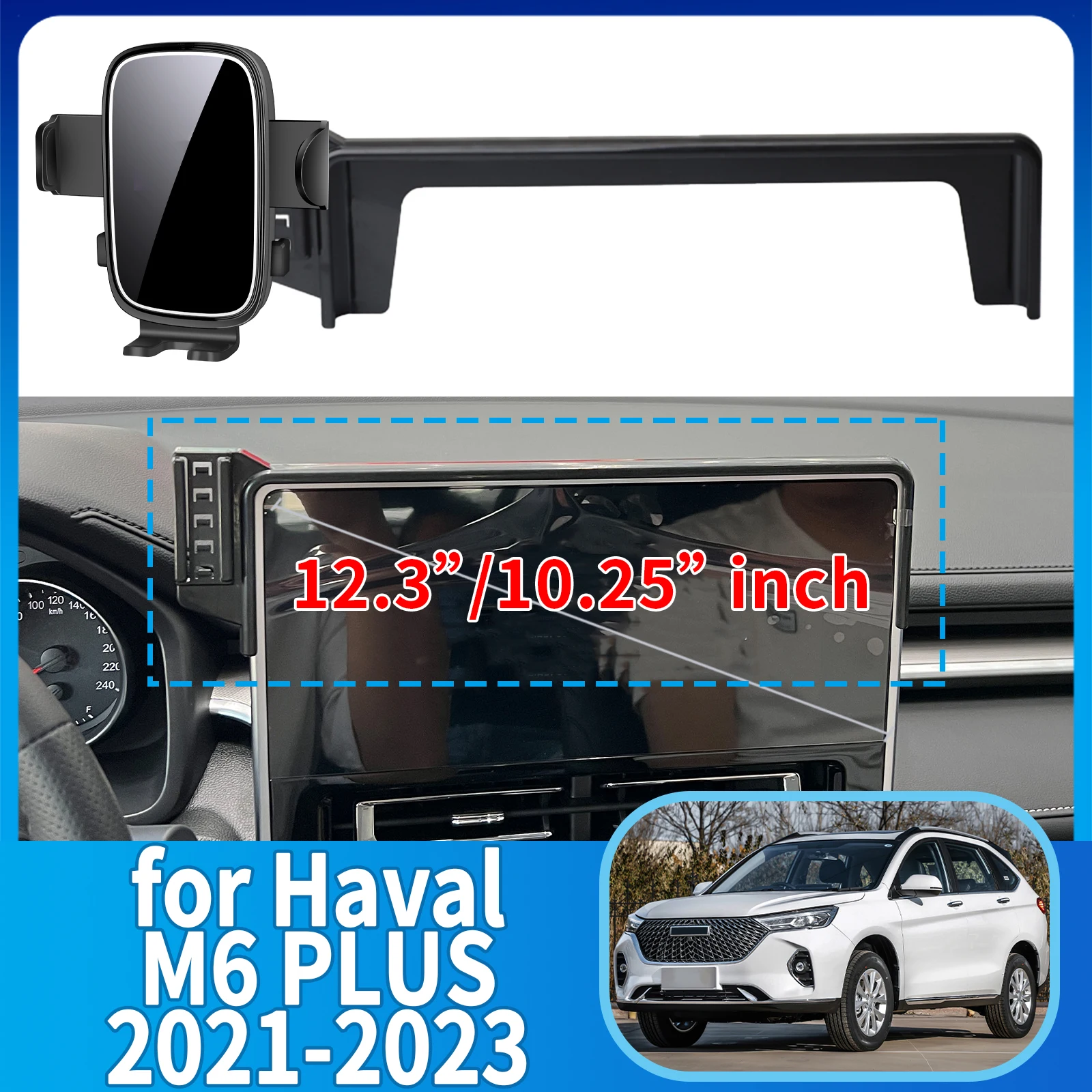 

fit for Haval M6 PLUS 2021 2022 2023 Phone Holder, Dashboard Screen Mount Bracket Easy Installation​​ Car accessoires