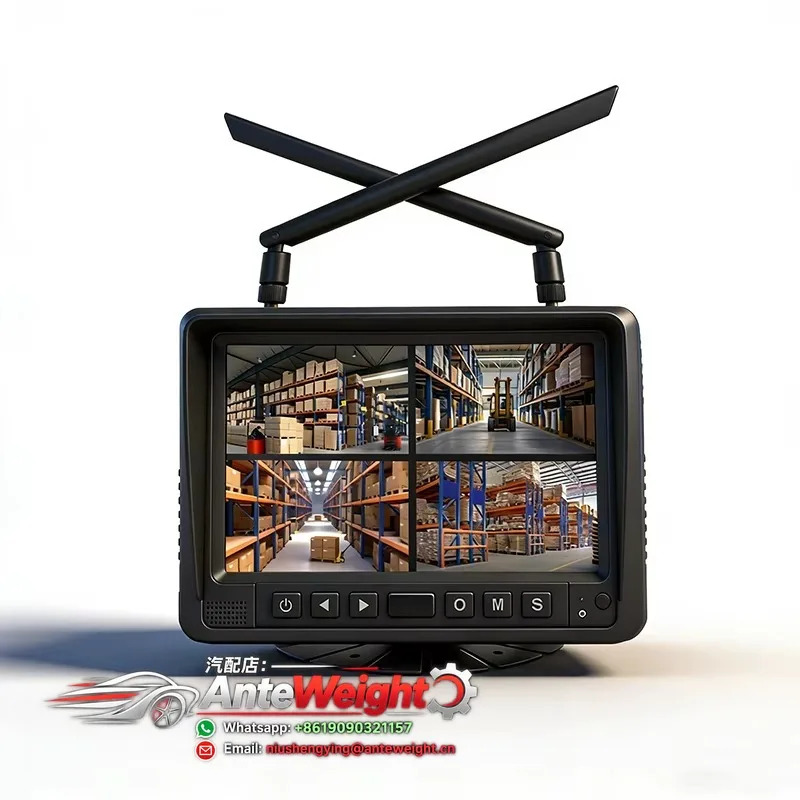 Digital Wireless 7-Inch Touchscreen Loop Recording Video Monitor Heavy-Duty RV Backup HD Display