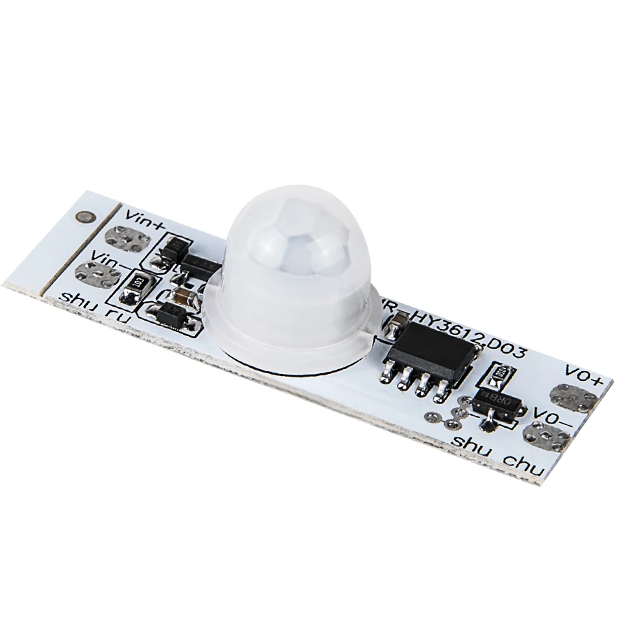 DC 12V 24V PIR Motion Sensor Switch Module 3A IR Infrared Induction Body Sensor Detector Controller Switch for Home LED Light