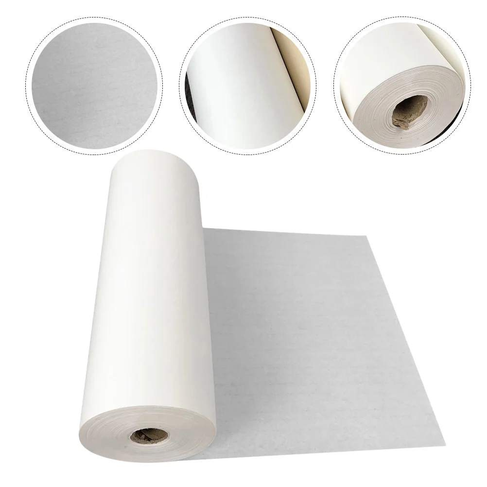 

Chinese Calligraphy Paper Rice Decoupage Fusible Webbing for Fabric Applique White