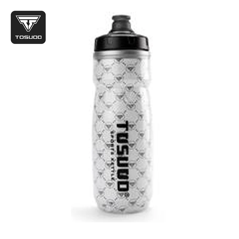 

TOSUOD велосипедная бутылка для воды для фитнеса, спорта, бега, пешего туризма, Mtb, шоссейного велосипеда, герметичный переносной осенний велосипедный чайник, аксессуар