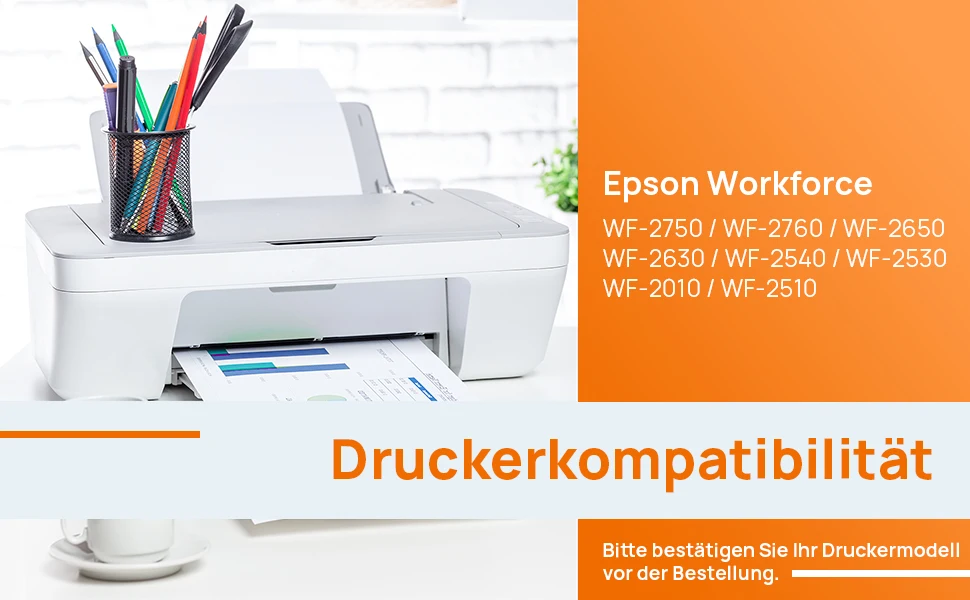 Jhaan 16XL kompatible Druckerpatronen für Workforce WF-2760 WF-2630 WF-2510 WF-2660 WF-2750 WF-2650 WF-2540 WF-2530 (20er-Pack) – Detail 1