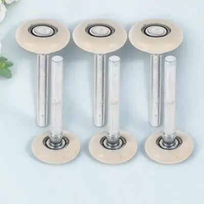 

6Pcs Garage Door Replacement Rollers Nylon Smooth Quiet Stable Garage Door Wheels Stem Smooth Rollers Replacement Roller
