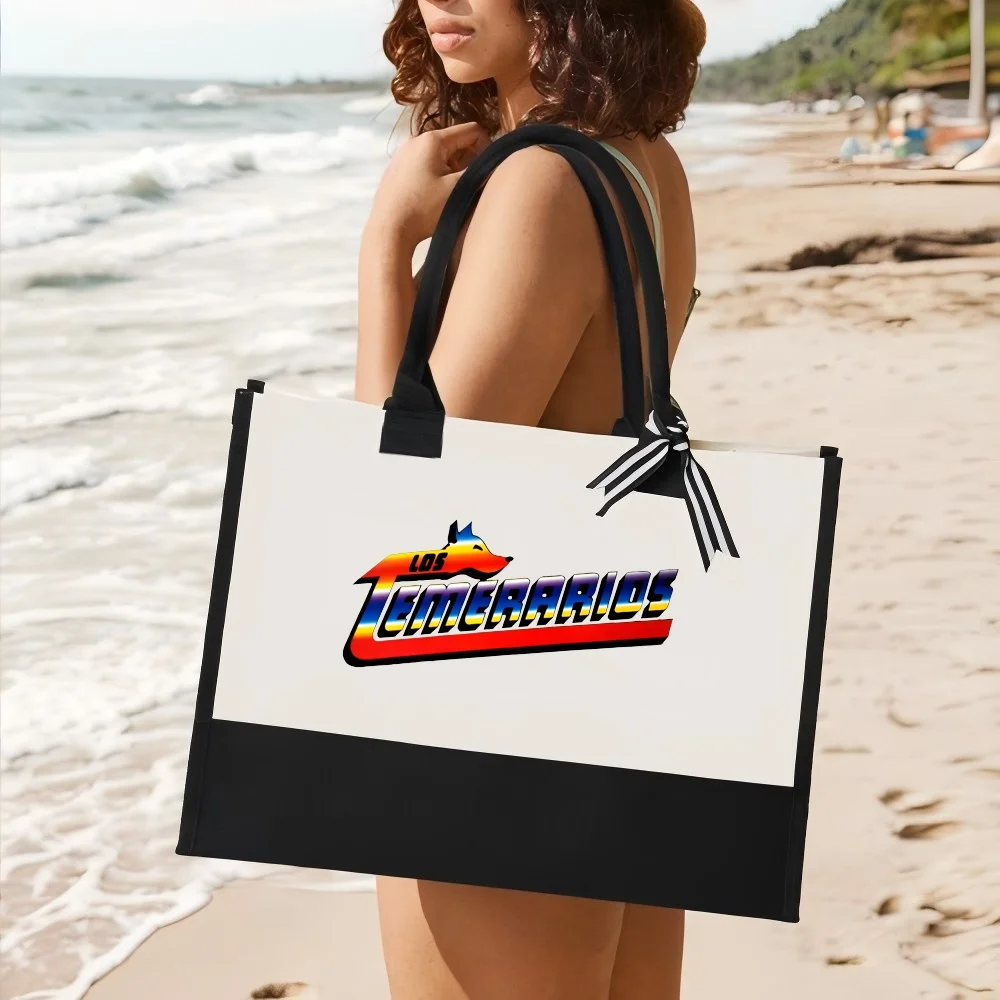 

LEMERARIOS 2026 Новое поступление, модная практичная просторная многоразовая большая сумка с узором и принтом, 2-цветная сверхмощная большая сумка на плечо для